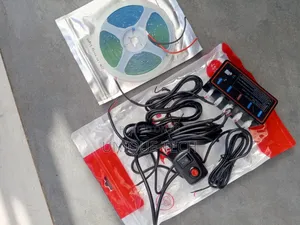 12v Car Chaser Lighting Kit With 5m Snake Led