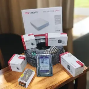 Hikvision 4 Turbo 1080p CCTV Cameras Kit With Stunning Image Quality