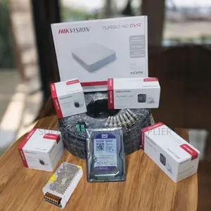 Hikvision 4 Turbo 1080p Full Hd CCTV System Kit With Real Time Capture