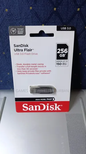 Sundisc Ultra Flair Usb 3.0 Flash Drive 256gb