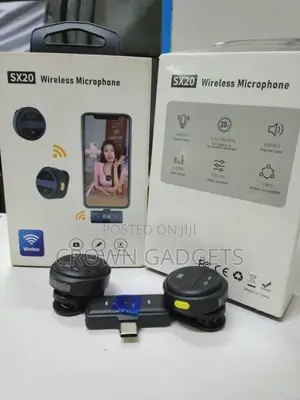 Sx20 2.4g Wireless Microphone for Vlogging Interviews