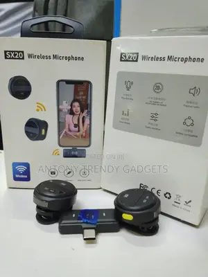 Sx20 Wireless Lavalier Microphone Kit 20m Range