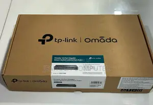 Tp-Link Jetstream 10-Port Gigabit Smart Switch,8 Poe+ 2 Gigabit SFP