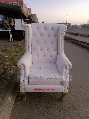 Bishop Church Chair, Leather 