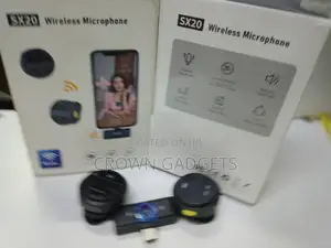 Sx20 Rechargeable Wireless Mic for Live Streaming