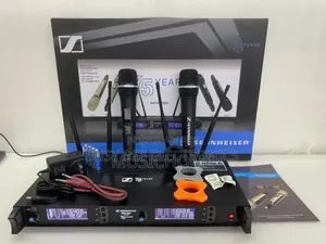 Digital Wireless Microphone System With Two Handheld Microphone