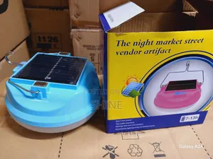 Night Market Vendor Solar Light