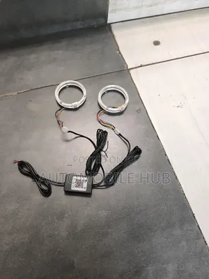 RGB Car Headlight Ring Light – App Remote Controlled Led Angel Eyes