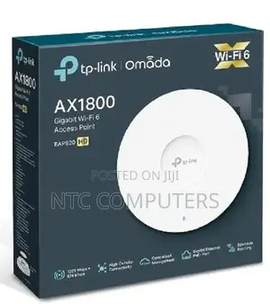 Tp-Link Eap620 Hd Ax1800 Wireless Dual Band Ceiling Mount Ap