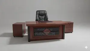 Stylish 1.2m Antique L-Shaped Desk
