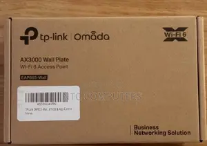 Tp-Link Eap655-Wall Ax3000 Wifi 6 Wall-Plate Access Point Gigabit