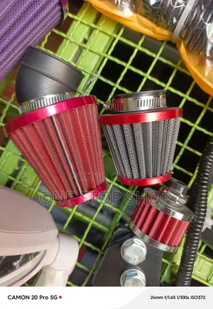 Different Sizes Replacement Bike Double Layer Steel Carb Air Filter