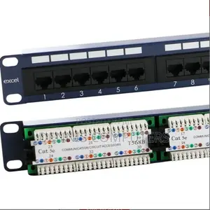 Apkr Cat 6 24 Ports Patch Panel Loaded