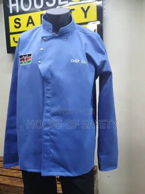 Straight Cut Resistant From Oils Chef Coats