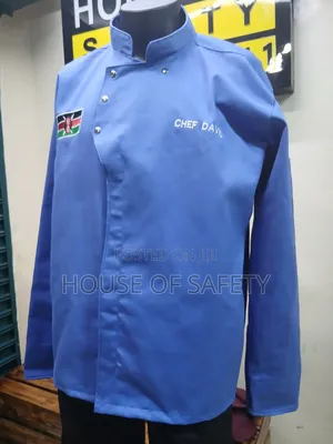 Straight Cut Resistant From Oils Chef Coats