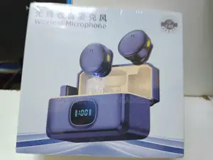 Dual Wireless Lavalier Microphone Type C Noise Cancellation