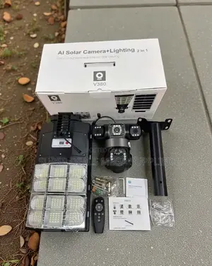 Reliable Quality 12mp 4g Solar CCTV Camera With Solar Street Light