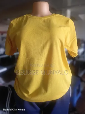 Quality Plain Yello T-shirt