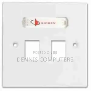 Siemon Cat6 Dual Faceplate