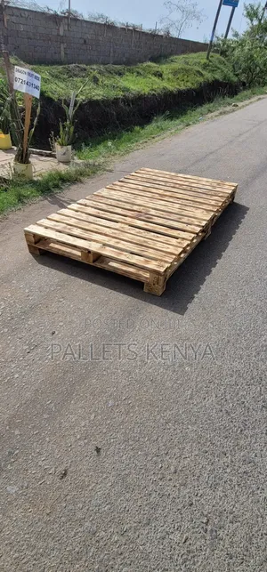 Rustic 4ft×6ft Pallet Bed-for Natural Wood Lovers.04