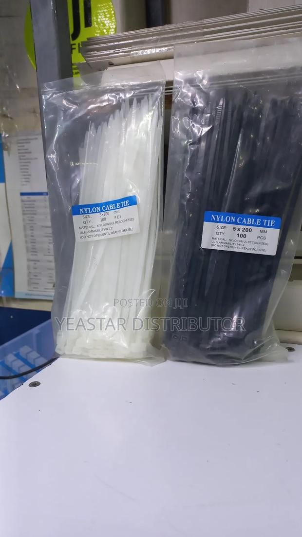 Nylon Cable Ties 5*200mm - thumbnail 2