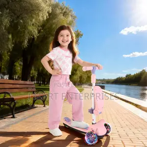 Kids 3 Wheel Mini Height Adjustable Kick Scooter