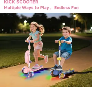 Kids 3 Wheel Mini Height Adjustable Kick Scooter