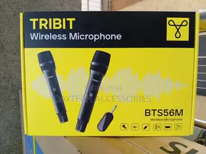 Ribit Wireless Microphone Dual Handheld Cordless Dynamic Microphone.
