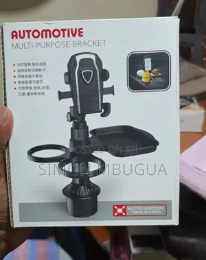 2-in-1 Car Cup Holder and Phone Holder