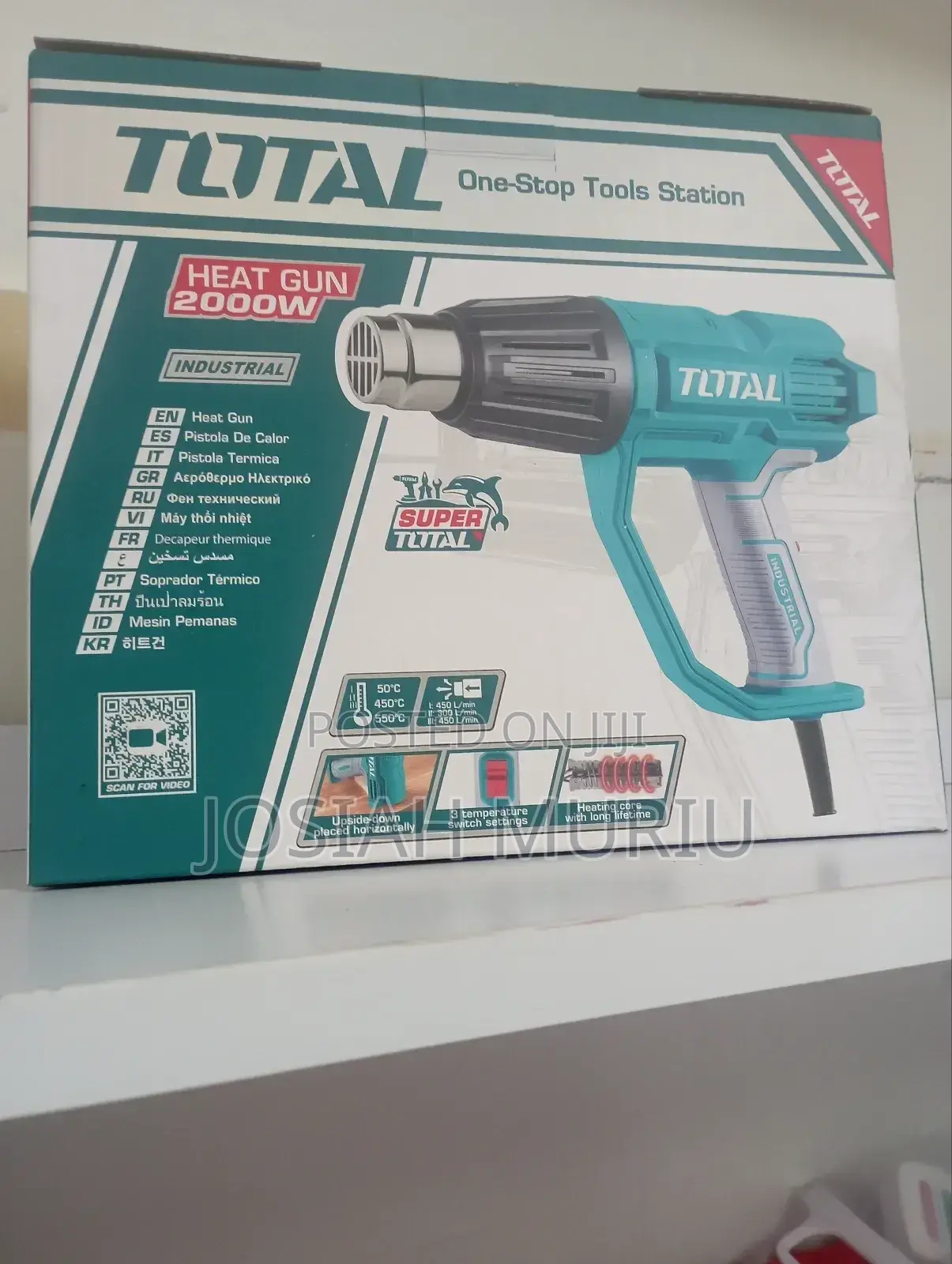 Total 2000w Heat Gun