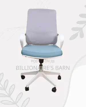 Ergonomic Work Chair — Easy Adjustments, Cool Mesh Backrest