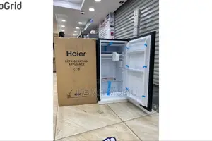 Haier 90l Single Door Refrigerator – Black, Compact Energy Efficient