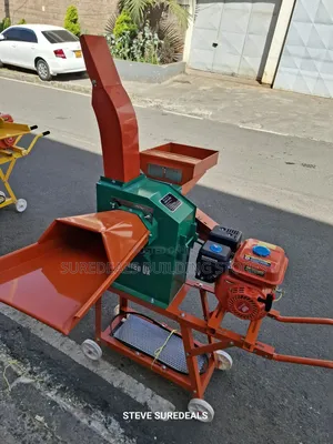 Feed Chopper / Chaff Cutter With 8hp Gasoline Engine