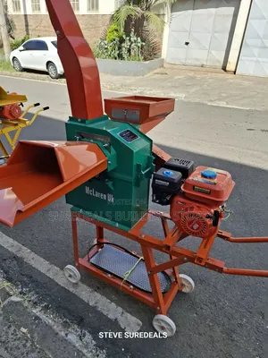 Feed Chopper / Chaff Cutter With 8hp Gasoline Engine