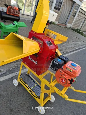 Multipurpose Feed Chopper Machine With 8hp Petrol Engine.