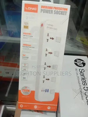 Ldnio 4 Ac Outlets Universal Power Strip Sc4408
