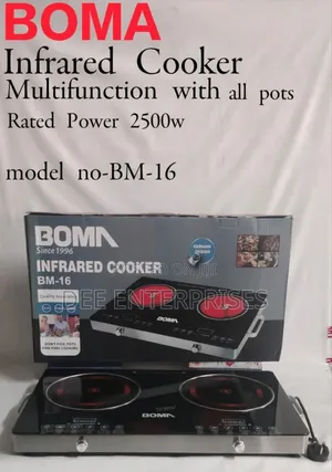 Boma Infrared Double Plate Cooker