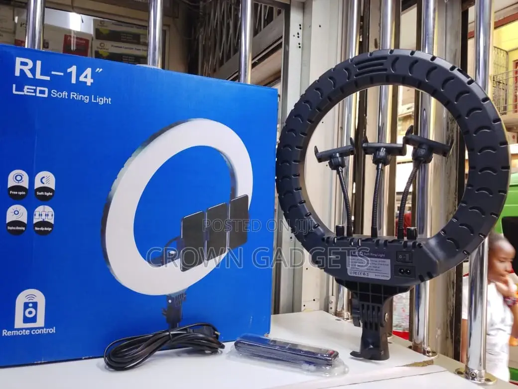 14′′ Led Soft Ring Light Kit for Makeup Live Streaming
