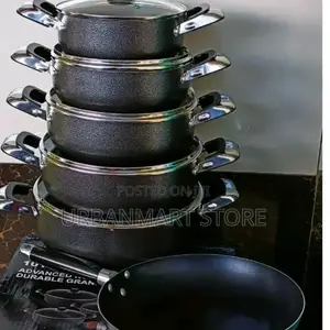 Jp 10pcs Nonstick Cookware Set With Free Pan