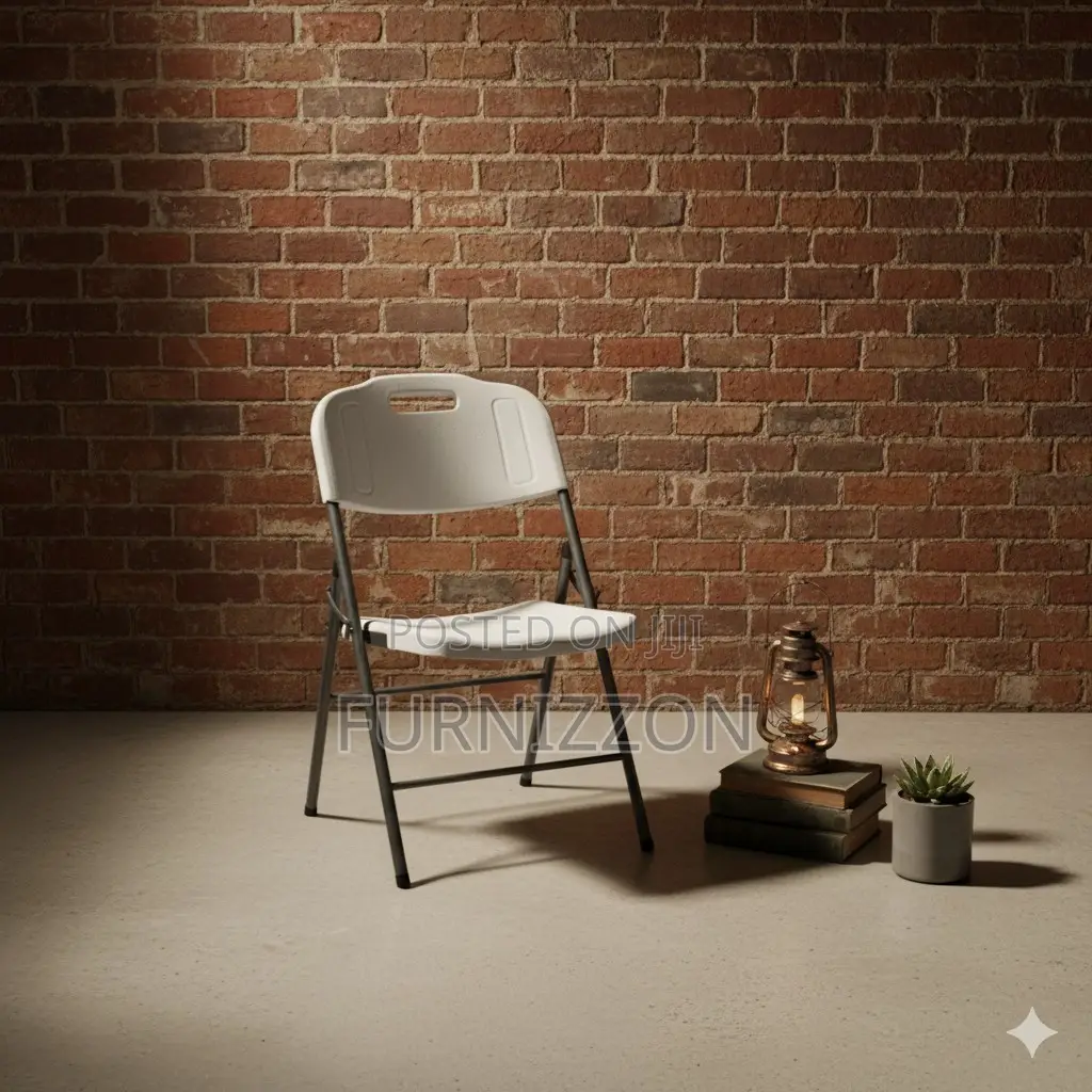Lightweight Foldable Plastic Chair for Outdoors