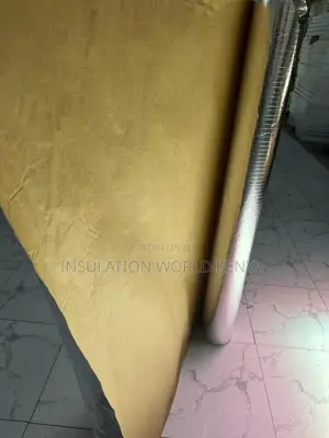 Single-Side Aluminium Foil FSK Facing – Vapor Barrier (1.2m Wide)