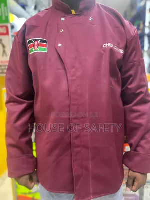 Durable Weavemaroon Chef Coats