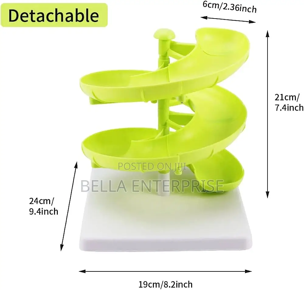 Sliding Spiral Egg Holder / Fruit Holder