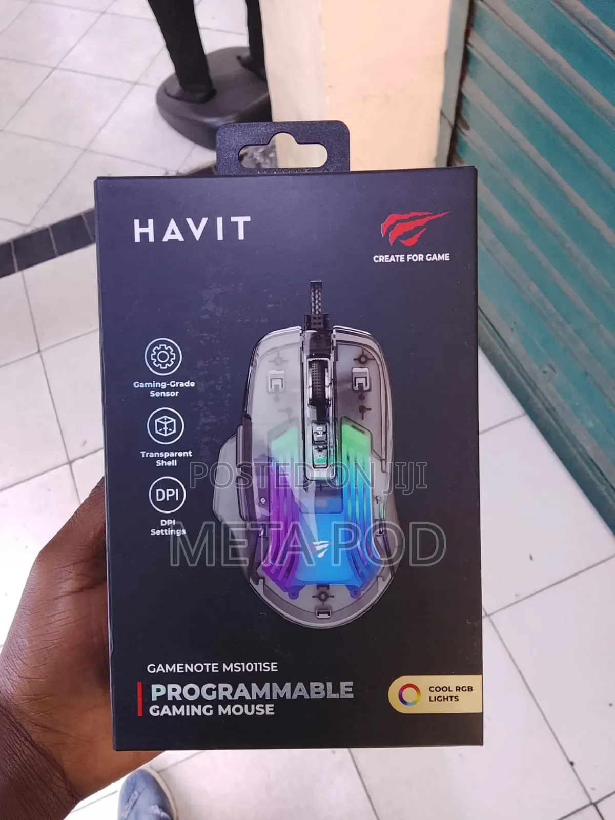 Havit Gaming Mouse Gamenotems1011se