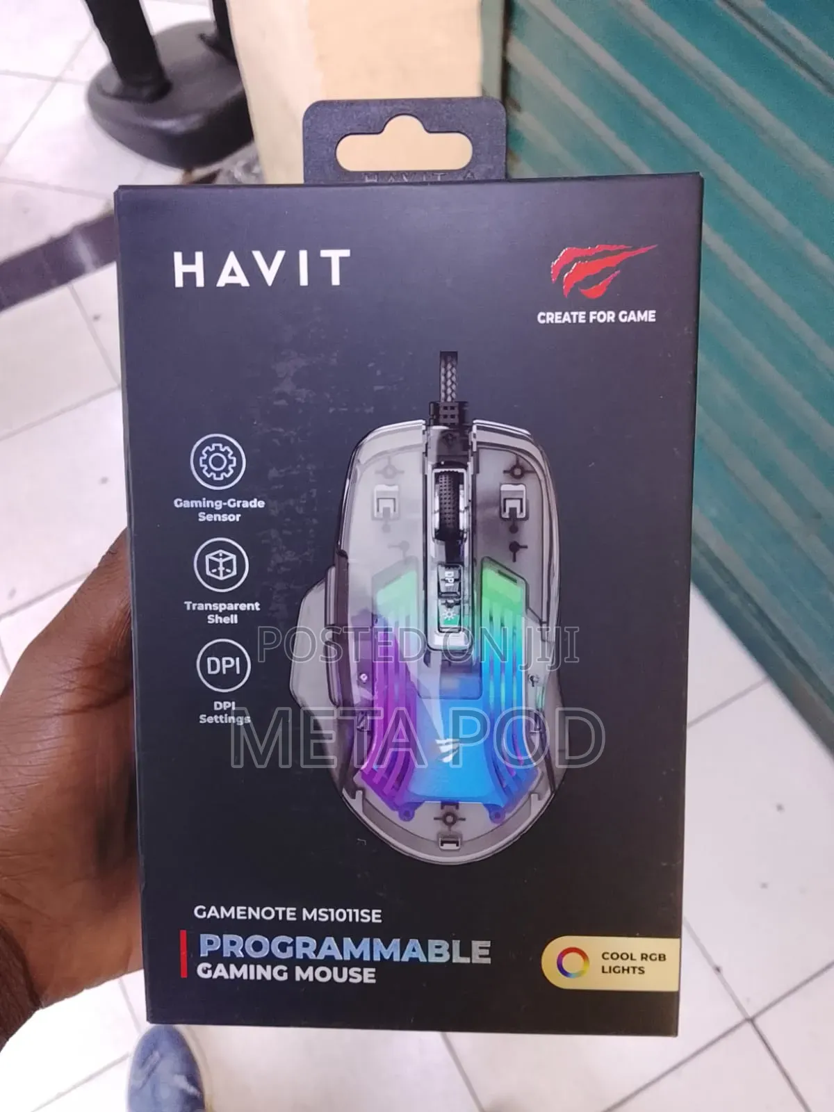 Havit Gaming Mouse Gamenotems1011se