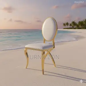 Elegant Stainless Steel Stackable Event Chair