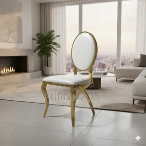 Space-Saving Stainless Steel Banquet Chair