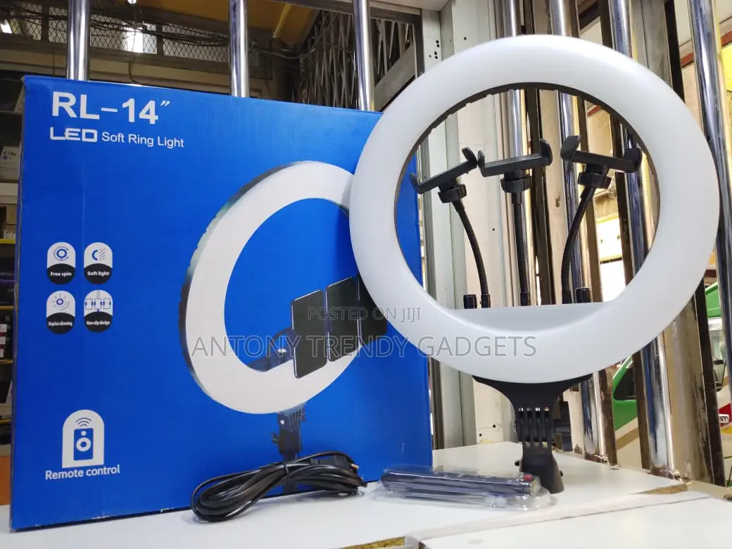 Rl-14 Dimmable Led Ring Light Kit For Content Creators