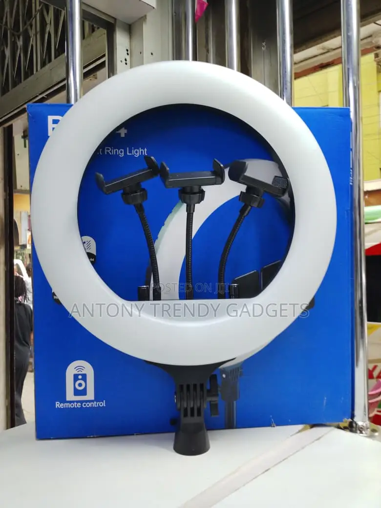 14′′ Led Soft Ring Light With Phone Holders & Stand