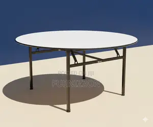 Classic 1.5m Wooden Round Folding Table